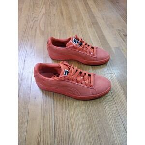 Puma Suede Classic Womens Sz 6.5 Puma x Mac Lady Danger Red Lipstick